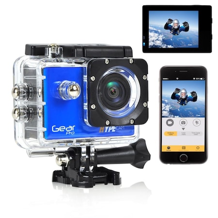 Pyle 4K Wifi Action Cam, GDV485BL GDV485BL